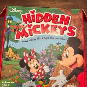 Disney Hidden Mickeys Game - Red and Green